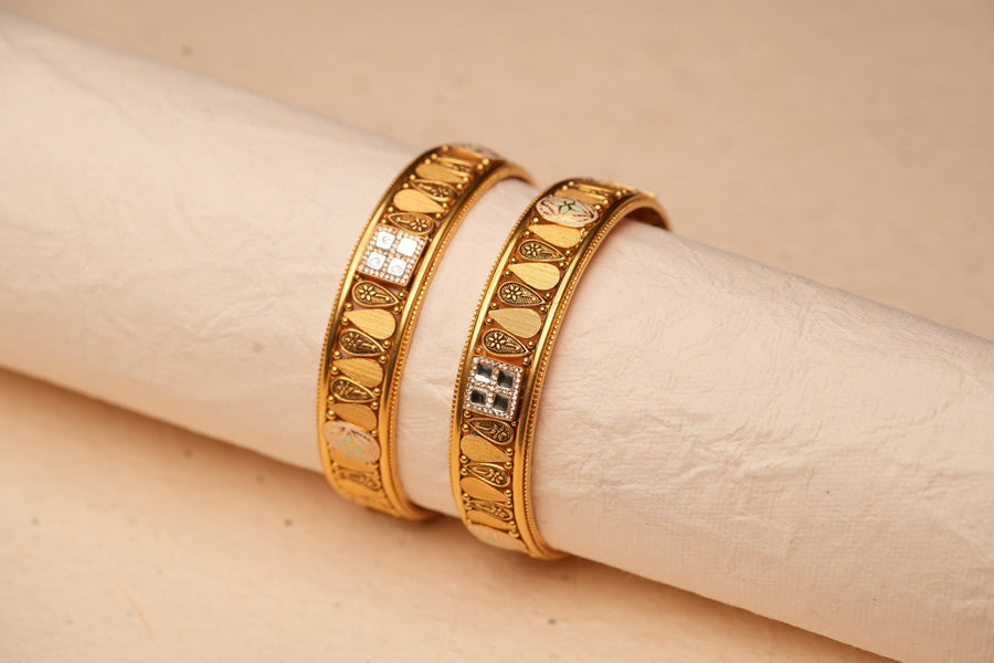 Gold Bangle — alternate view
